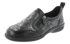 Womens Wide Fit Easy On Loafer Flat Shoes - Manx<DB Wider Fit Shoes New