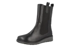 Womens Wide Fit Faux Leather Mid Calf Chelsea Boots - Wildcat<DB Wider Fit Shoes Discount