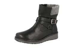 Womens Wide Fit Faux Leather Zip Fastening Ankle Boots - Mink<DB Wider Fit Shoes Fashion