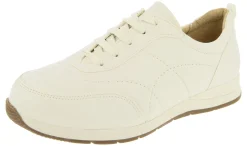 Womens Wide Fit Faux Leather Trainer - Daytona<DB Wider Fit Shoes Fashion
