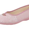 Womens Wide Fit Full Back Slip On Slippers - Greenfinch<DB Wider Fit Shoes Sale