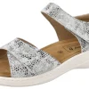 Womens Wide Fit Full Back Flat Sandal - Lennox<DB Wider Fit Shoes New