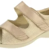 Womens Wide Fit Full Back Adjustable Strap Sandals - Petra<DB Wider Fit Shoes Online