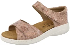 Womens Wide Fit Full Back Flat Sandal - Lennox<DB Wider Fit Shoes New