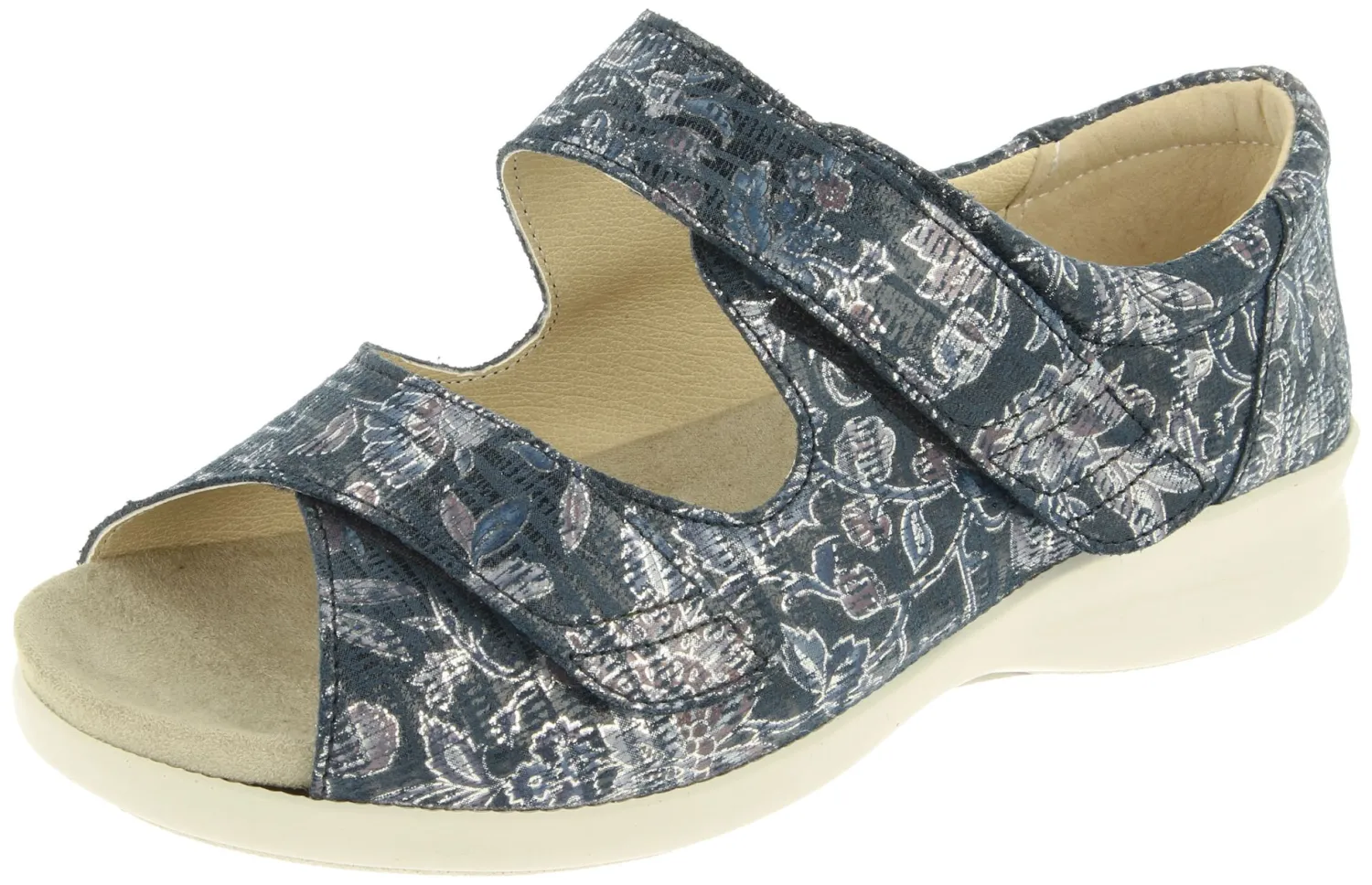 Womens Wide Fit Full Back Adjustable Strap Sandals - Eider<DB Wider Fit Shoes Sale