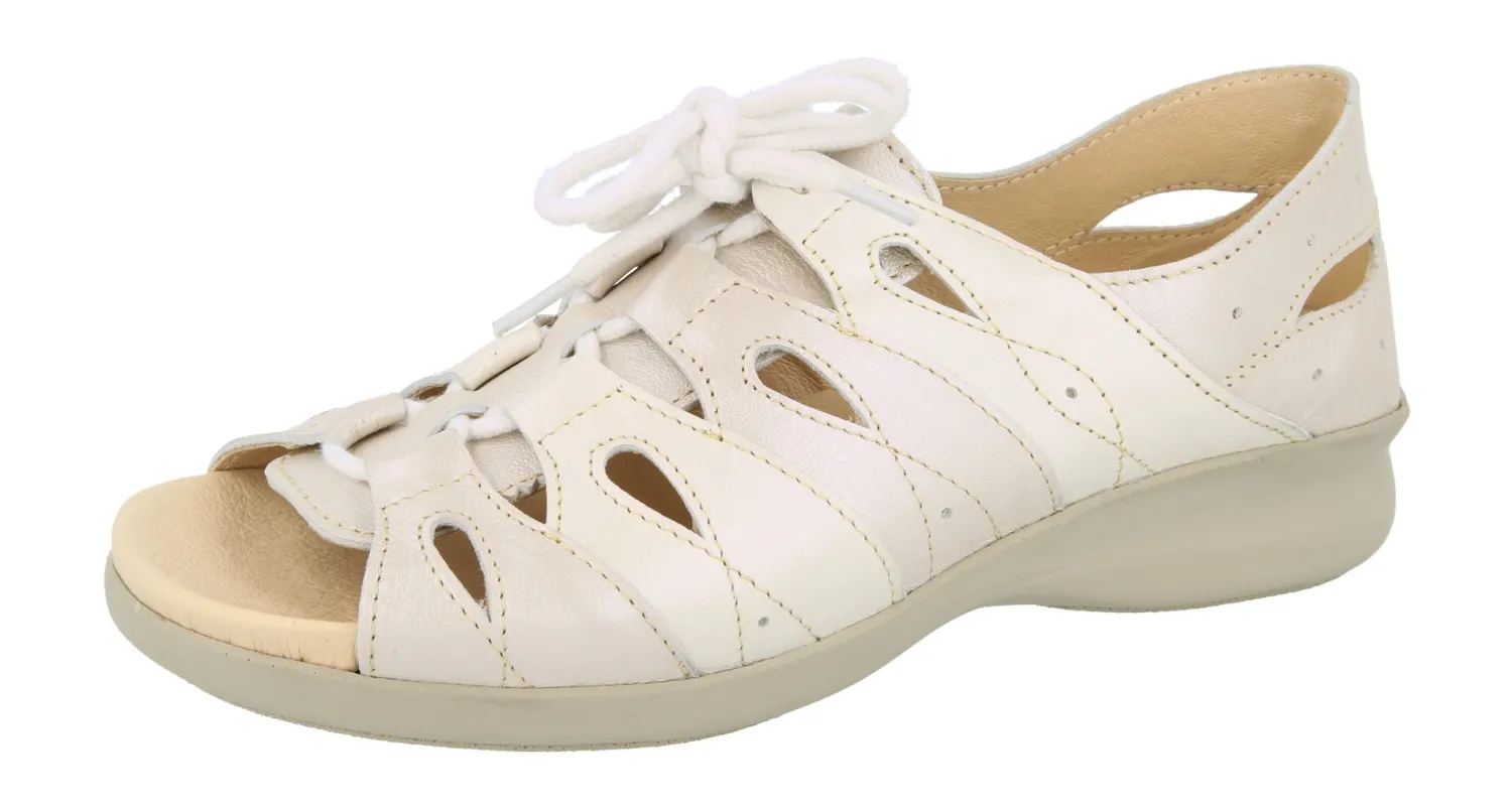 Womens Wide Fit Full Back Sandals - Hazel<DB Wider Fit Shoes Outlet