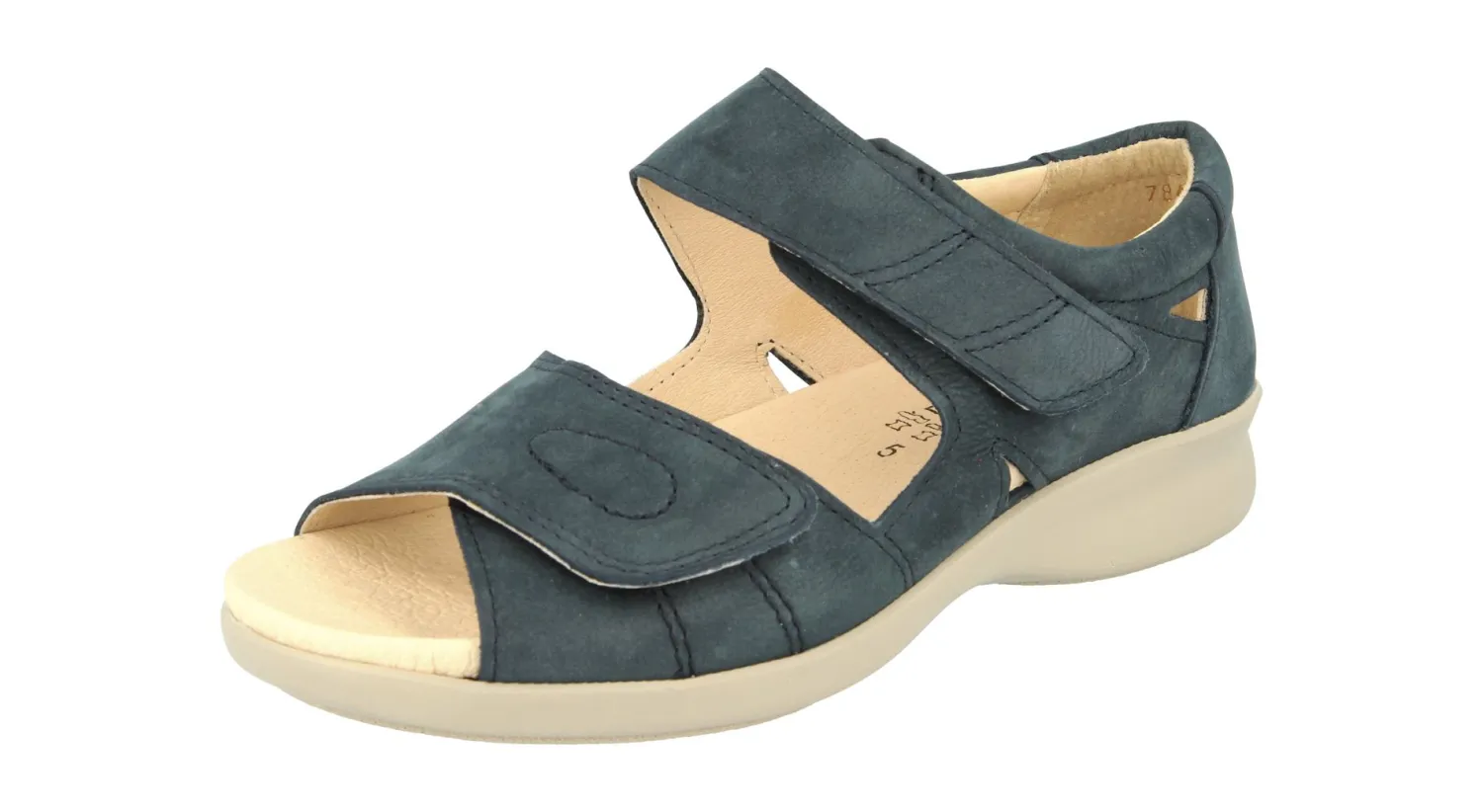 Womens Wide Fit Full Back Sandals - Kylie<DB Wider Fit Shoes Fashion