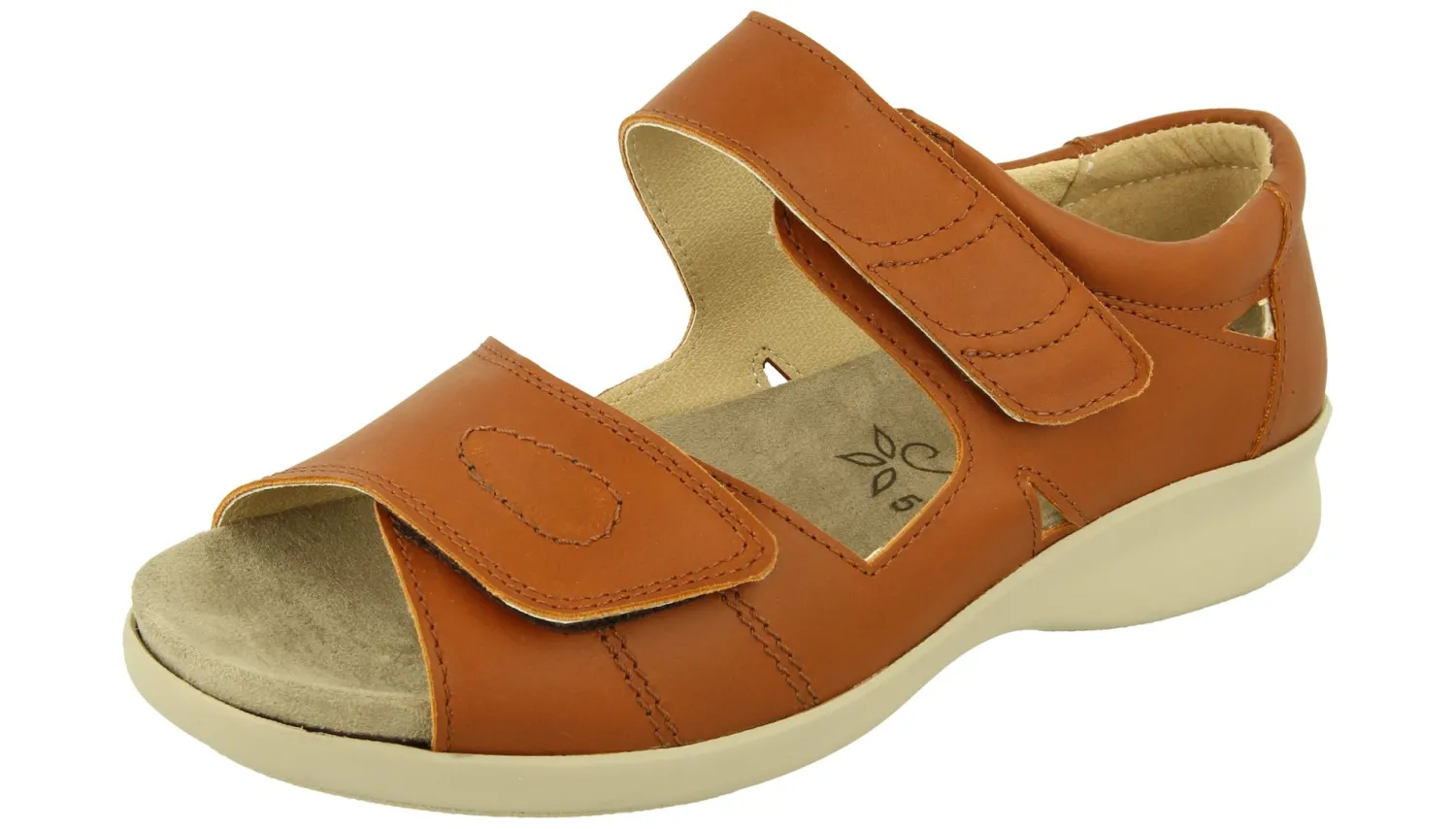 Womens Wide Fit Full Back Sandals - Kylie<DB Wider Fit Shoes Fashion