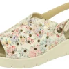 Womens Wide Fit 2-in-1 Wedge Sandals - Gemini<DB Wider Fit Shoes Sale