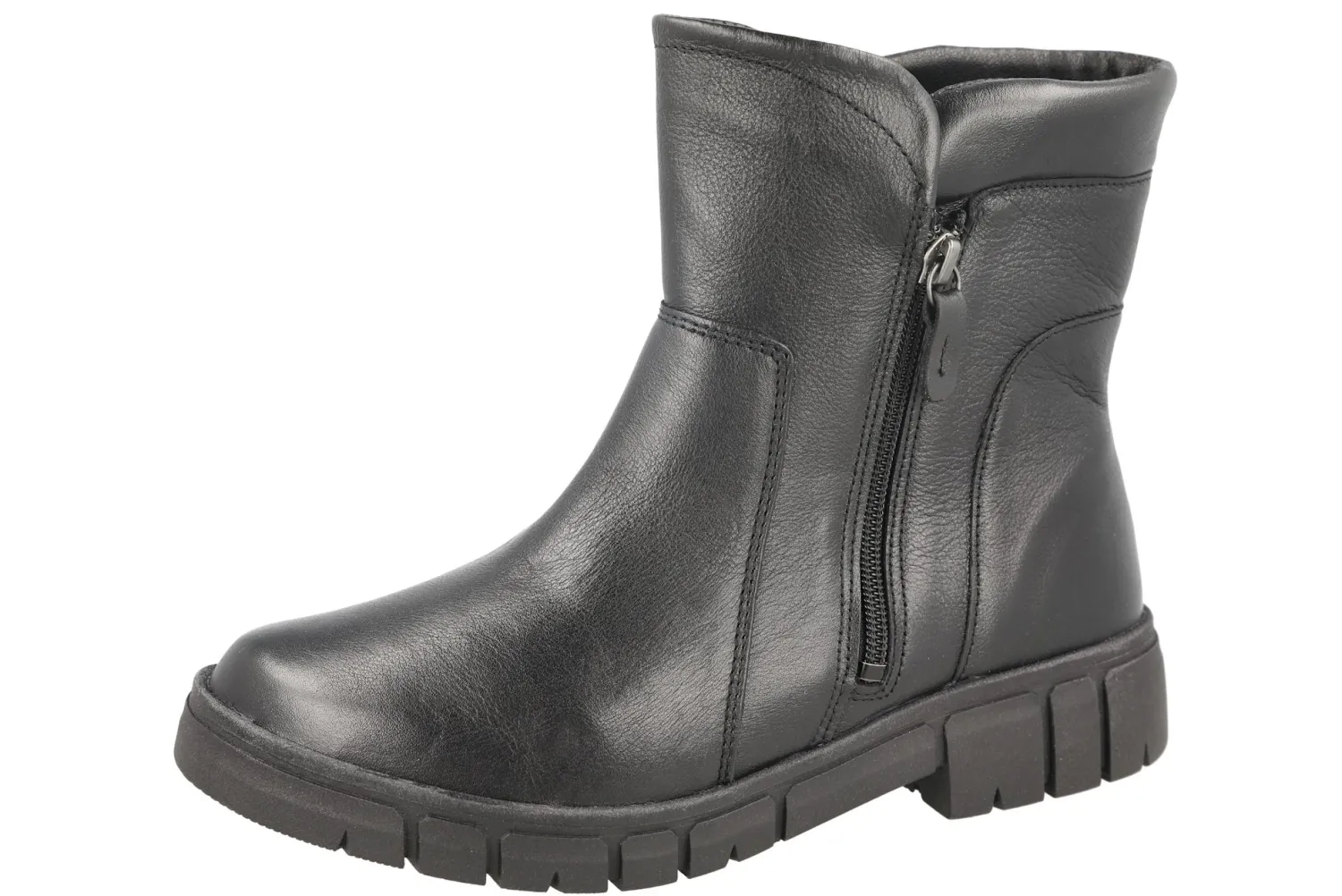 Womens Wide Fit Inside Zip Water-Resistant Boots - Hay<DB Wider Fit Shoes Clearance