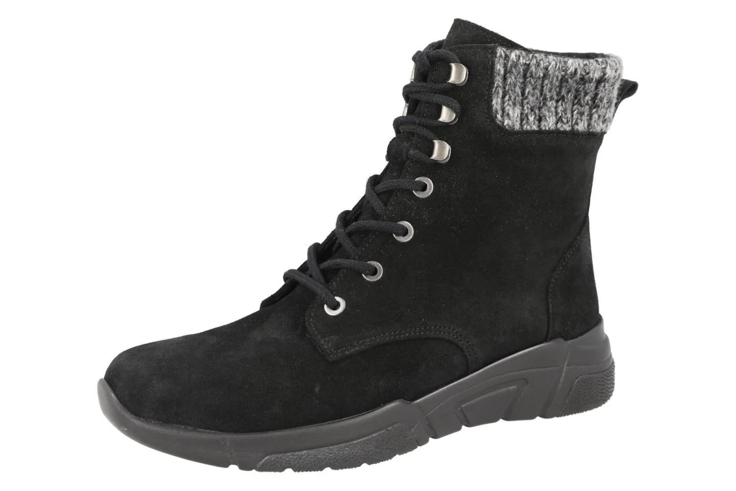 Womens Wide Fit Lace Up Boots - Acre<DB Wider Fit Shoes New