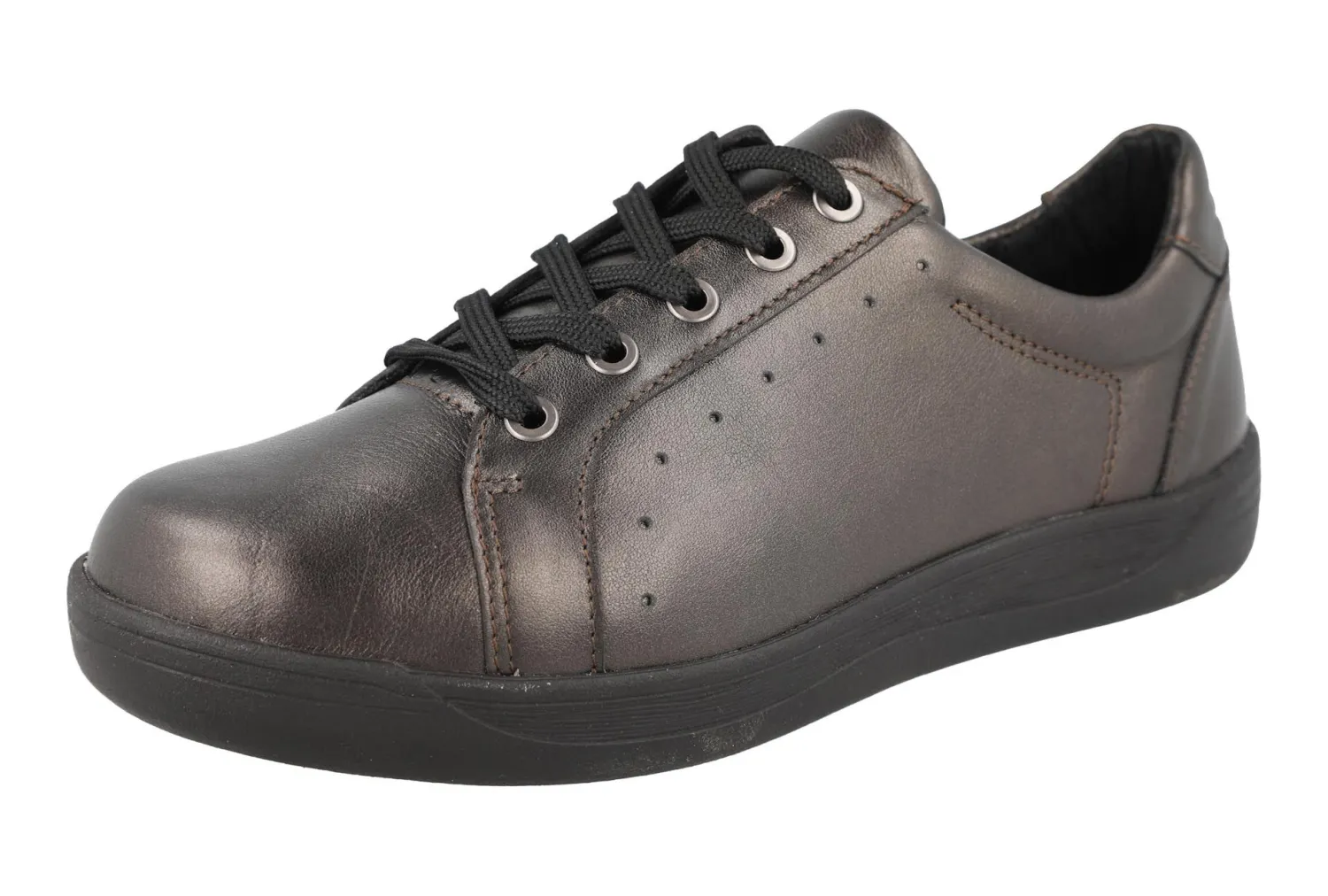 Womens Wide Fit Lace Up Bumper Pumps - Sinead<DB Wider Fit Shoes Clearance
