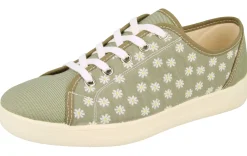 Womens Wide Fit Lace Up Canvas Pumps - Hudson<DB Wider Fit Shoes Discount