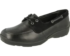 Womens Wide Fit Lace Up Flat Shoes - Avalon<DB Wider Fit Shoes Hot