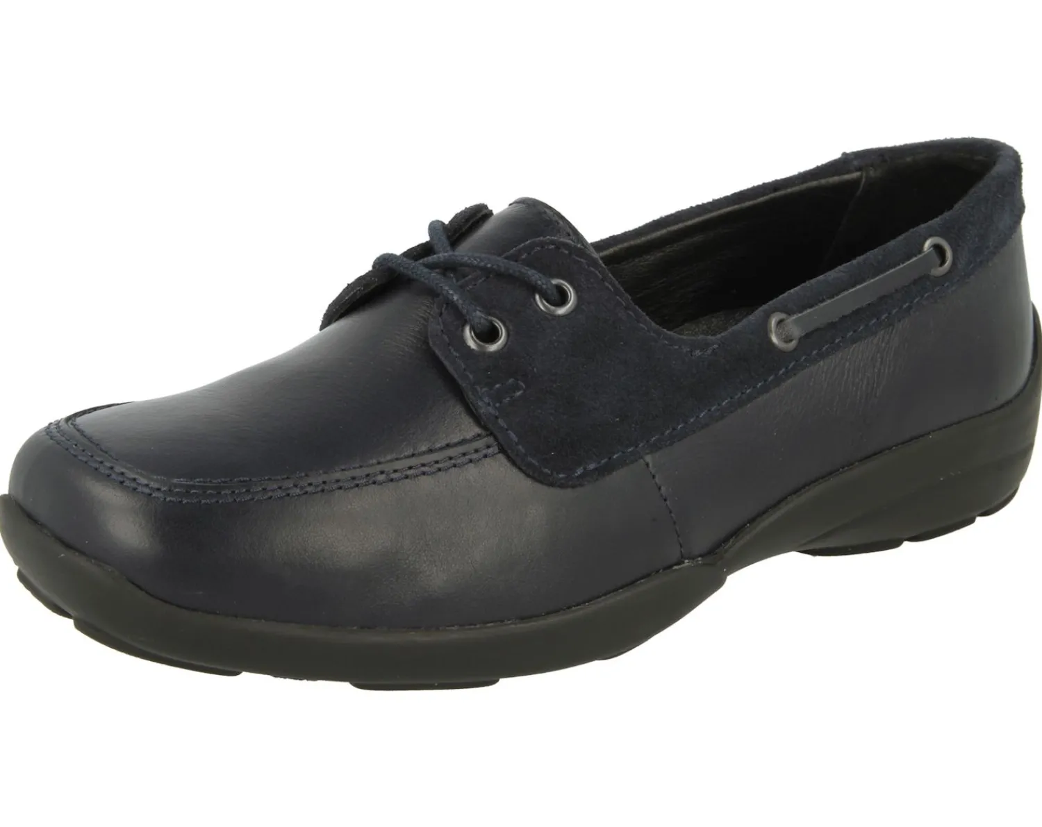 Womens Wide Fit Lace Up Flat Shoes - Avalon<DB Wider Fit Shoes Hot