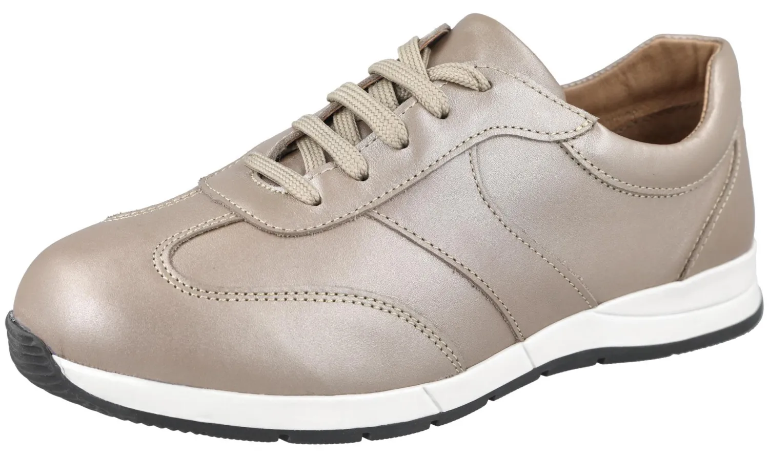Womens Wide Fit Lace Up Trainers - Ainslee<DB Wider Fit Shoes Hot