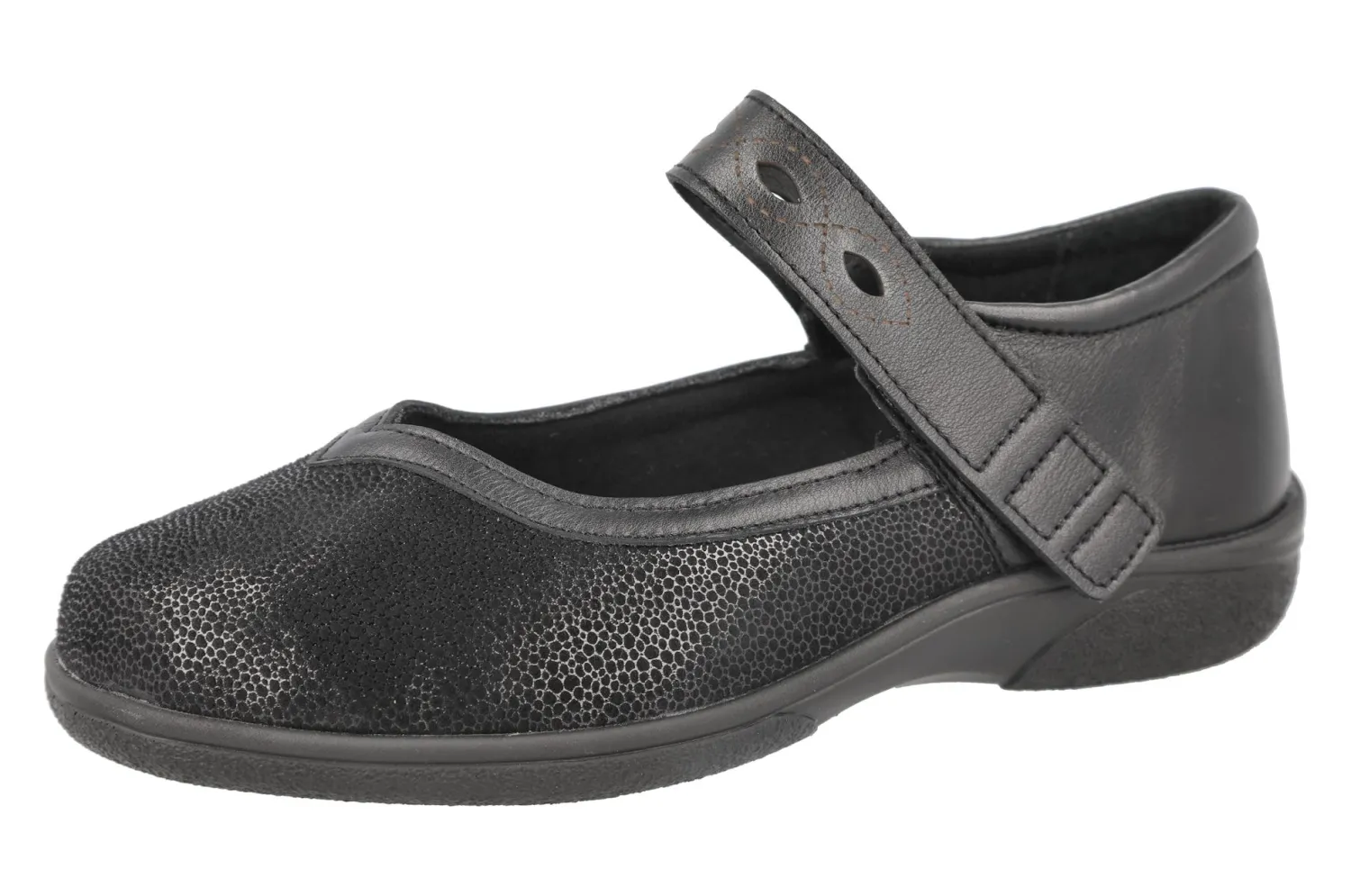 Womens Wide Fit Mary Jane Shoes - Hythe<DB Wider Fit Shoes New