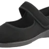 Womens Wide Fit Mary Jane House Shoes - Vole<DB Wider Fit Shoes Fashion