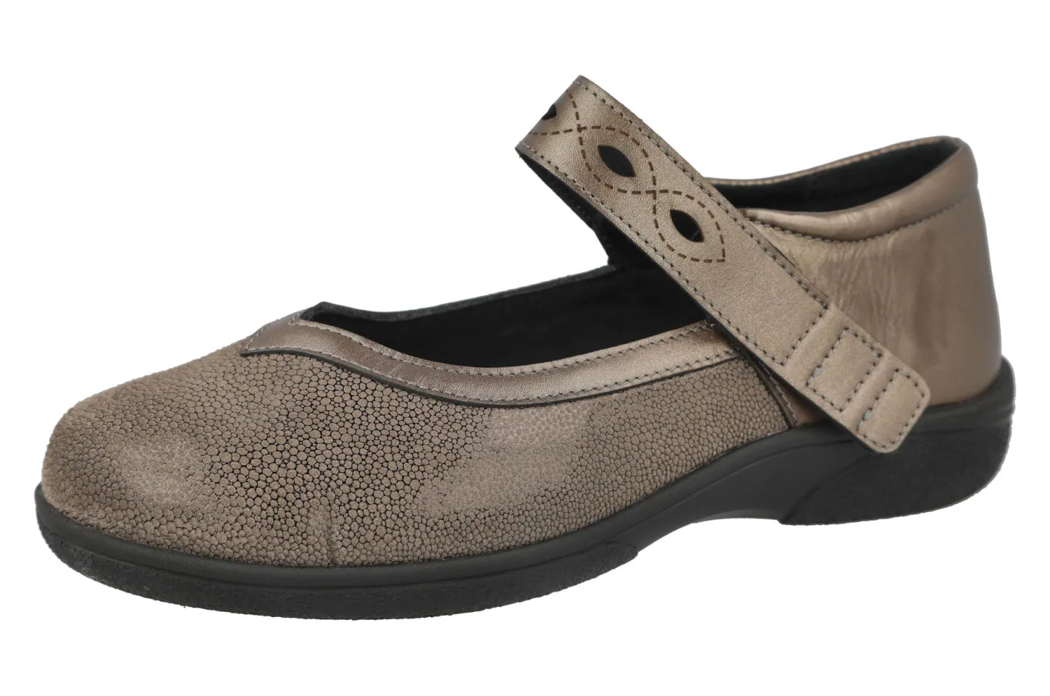 Womens Wide Fit Mary Jane Shoes - Hythe<DB Wider Fit Shoes New