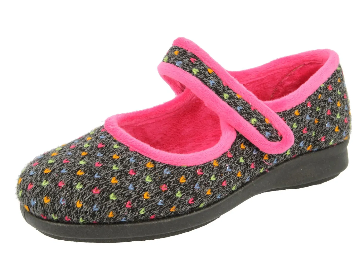 Womens Wide Fit Mary Jane Slippers - Pitsford<DB Wider Fit Shoes Fashion