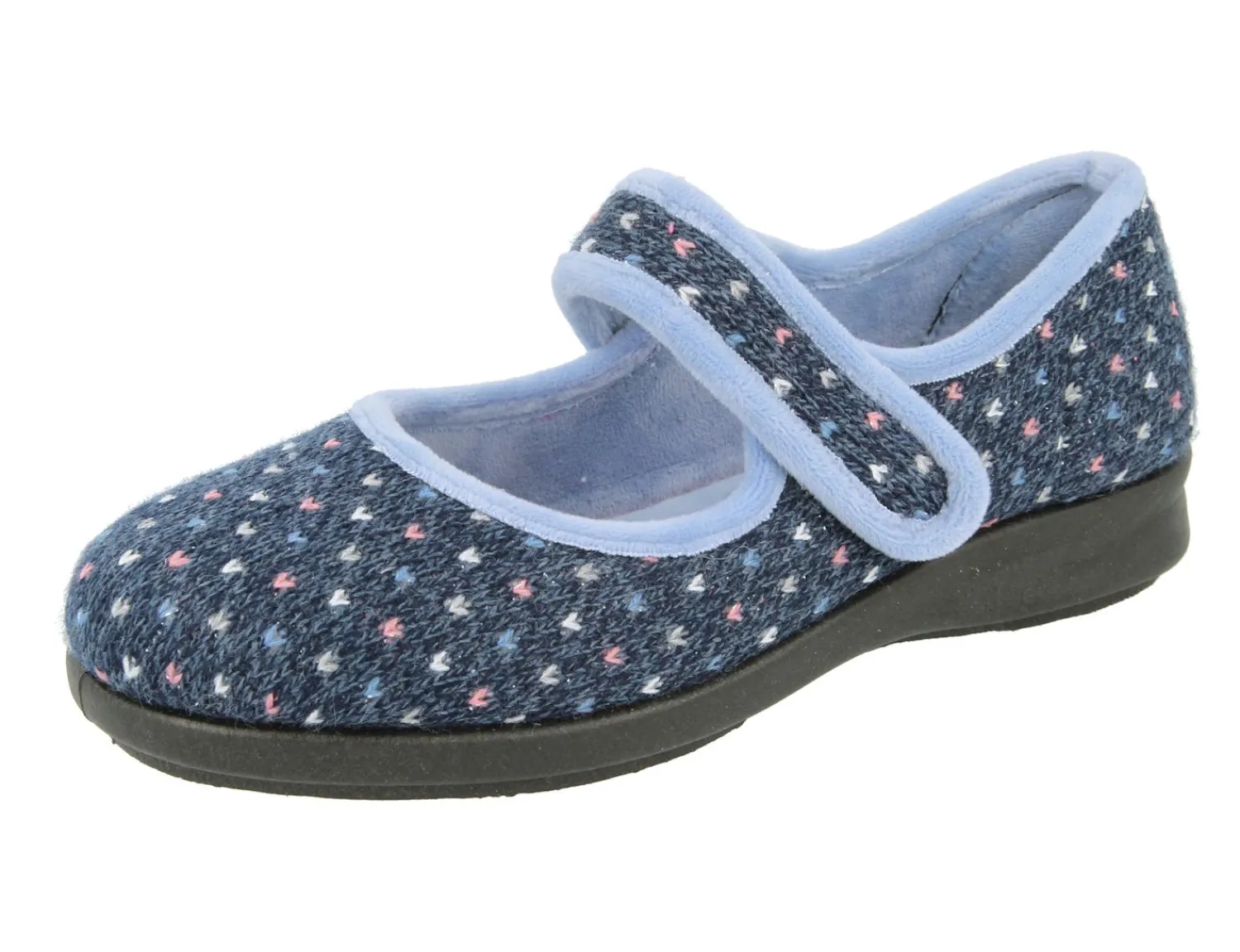 Womens Wide Fit Mary Jane Slippers - Pitsford<DB Wider Fit Shoes Fashion