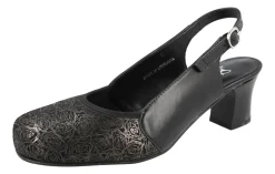 Womens Wide Fit Medium Heel Slingback Dress Shoes - Goa<DB Wider Fit Shoes Hot