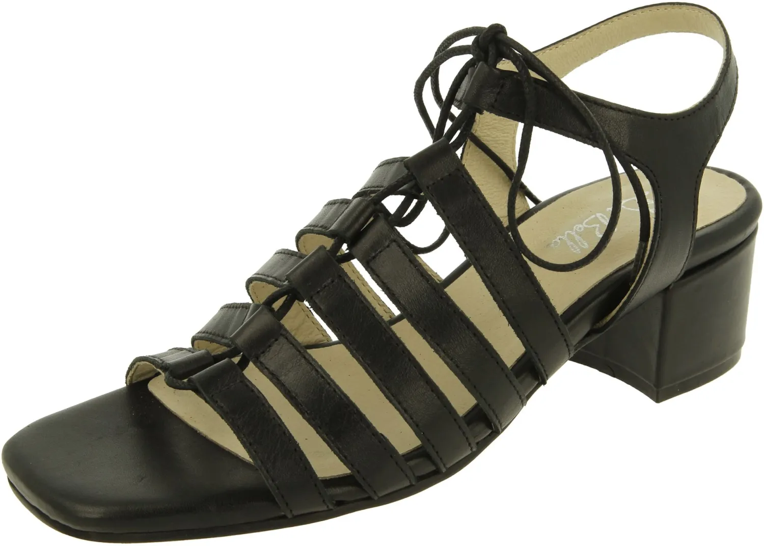 Womens Wide Fit Mid Heel Strap Sandals - Lapwing<DB Wider Fit Shoes Hot