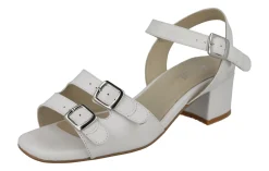 Womens Wide Fit Mid Heel Strap sandals - Curlew<DB Wider Fit Shoes Outlet