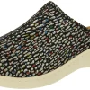 Womens Wide Fit Mule Sandals - Saffron<DB Wider Fit Shoes Fashion
