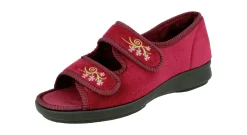 Womens Wide Fit Open Toe Slippers - Ace 2<DB Wider Fit Shoes Outlet