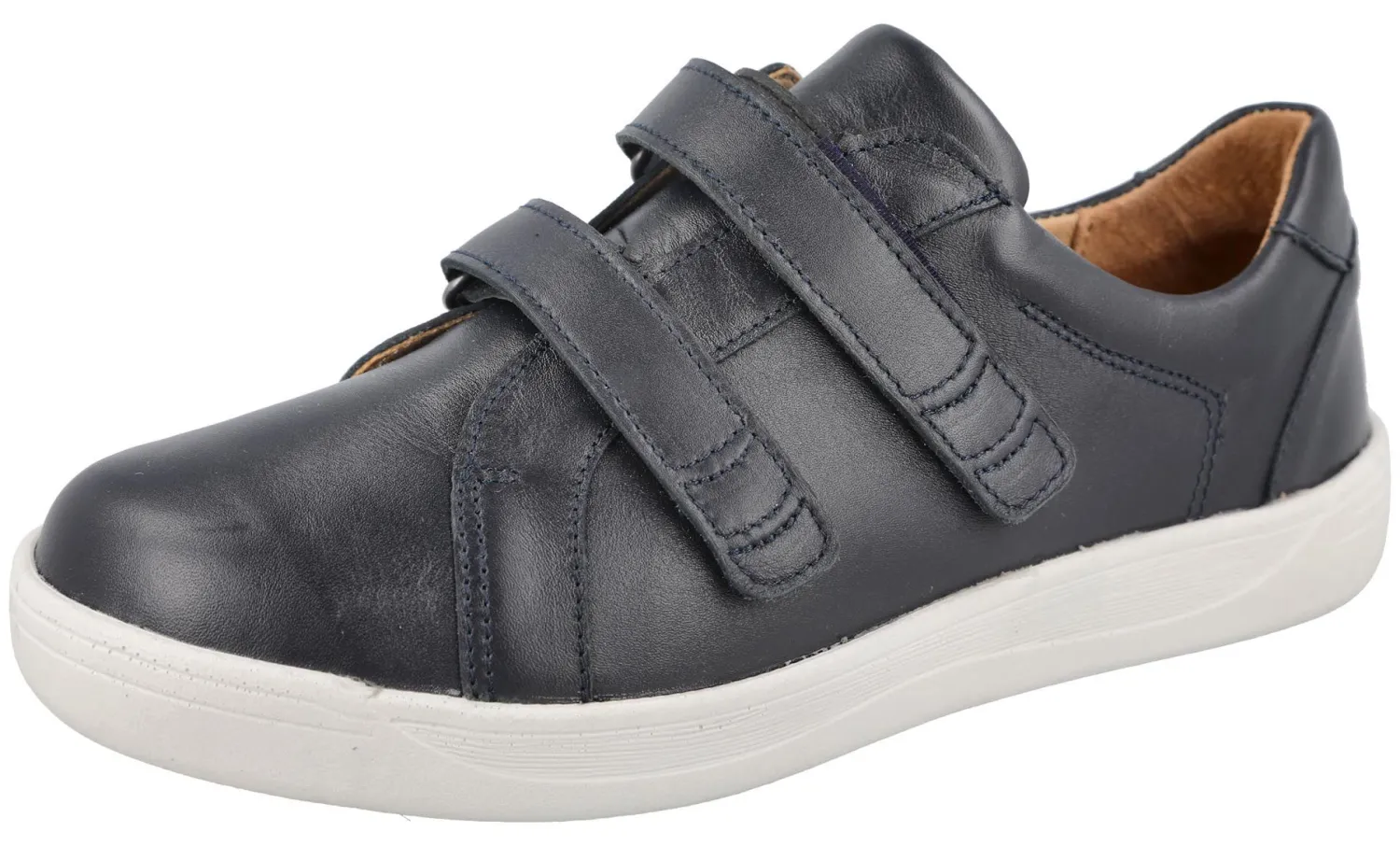 Womens Wide Fit Pull Back Flat Shoe - Grendon<DB Wider Fit Shoes Online