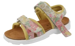 Womens Wide Fit Pull Back Strap Flat Sandals  - Linnet<DB Wider Fit Shoes Outlet