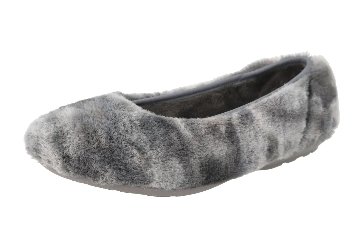 Womens Wide Fit Pump Slippers - Blackbird<DB Wider Fit Shoes Best