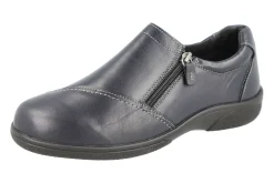Womens Wide Fit Side Zip Shoes - Haven<DB Wider Fit Shoes Fashion