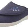 Womens Wide Fit Slide Mule Sandal - Pegasus<DB Wider Fit Shoes Online