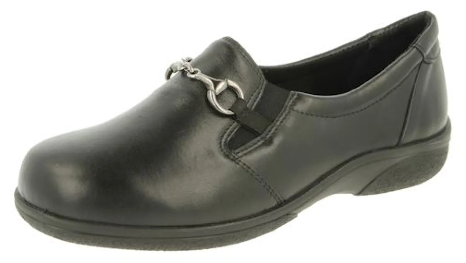 Womens Wide Fit Slip On Flat Shoes - Antarctica<DB Wider Fit Shoes Sale
