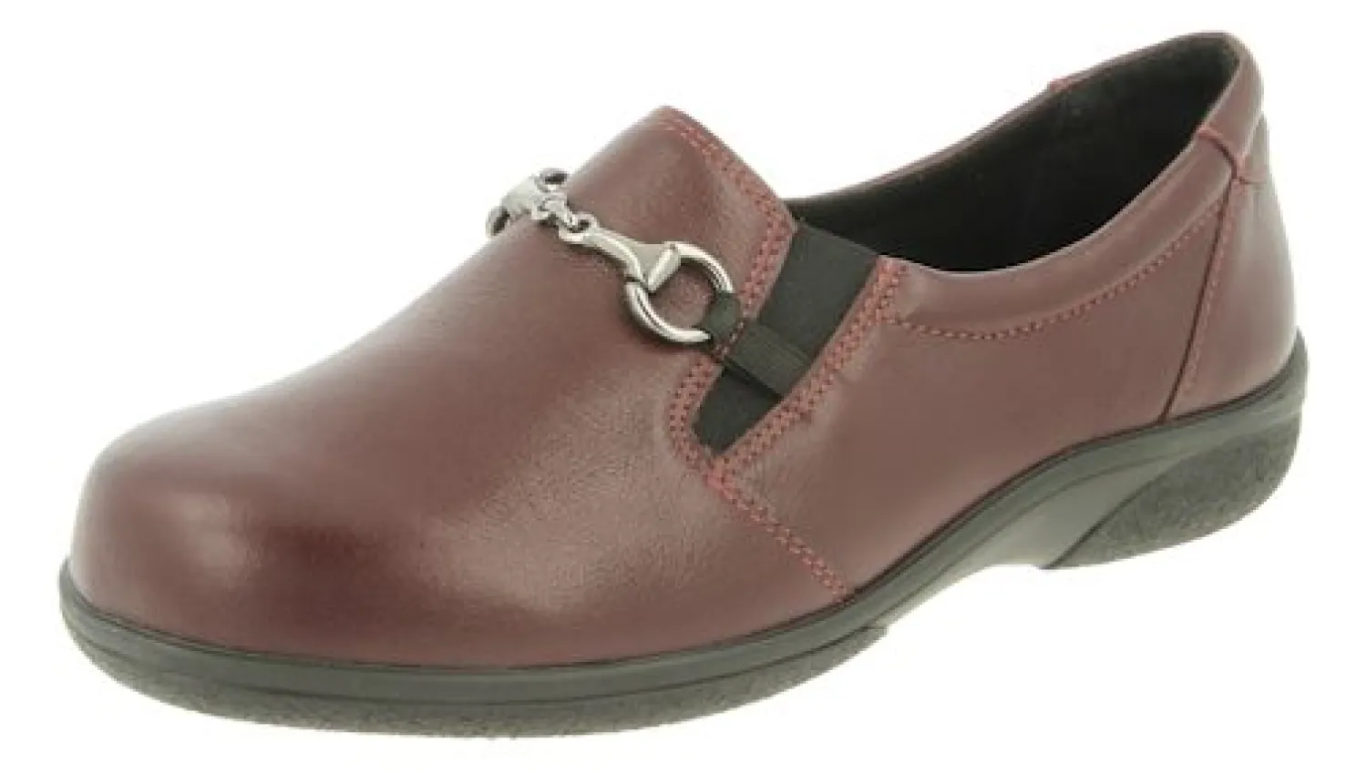 Womens Wide Fit Slip On Flat Shoes - Antarctica<DB Wider Fit Shoes Sale