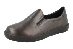 Womens Wide Fit Slip-on Pumps - Sapphire<DB Wider Fit Shoes New