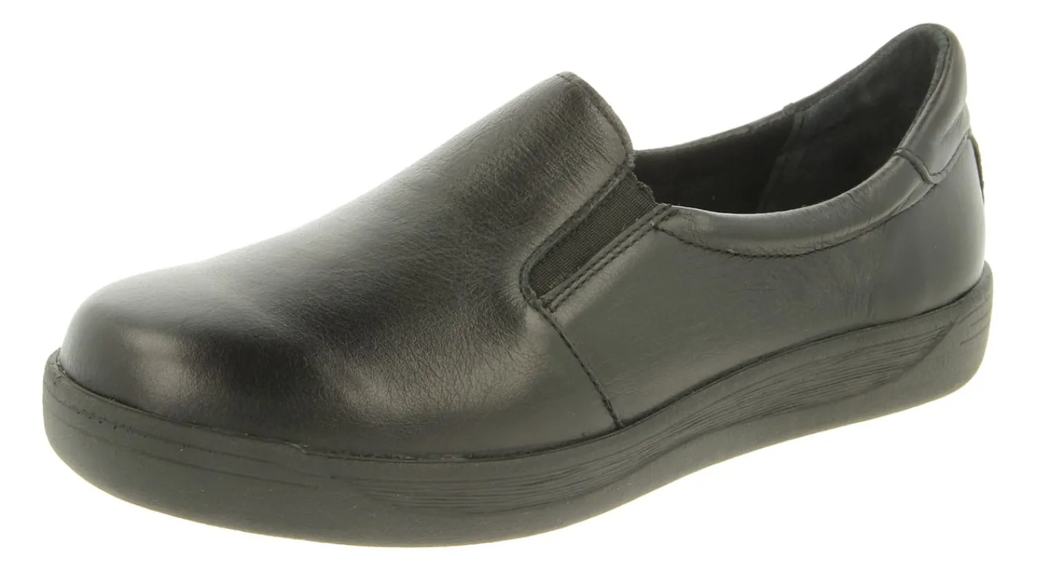 Womens Wide Fit Slip-on Pumps - Sapphire<DB Wider Fit Shoes New