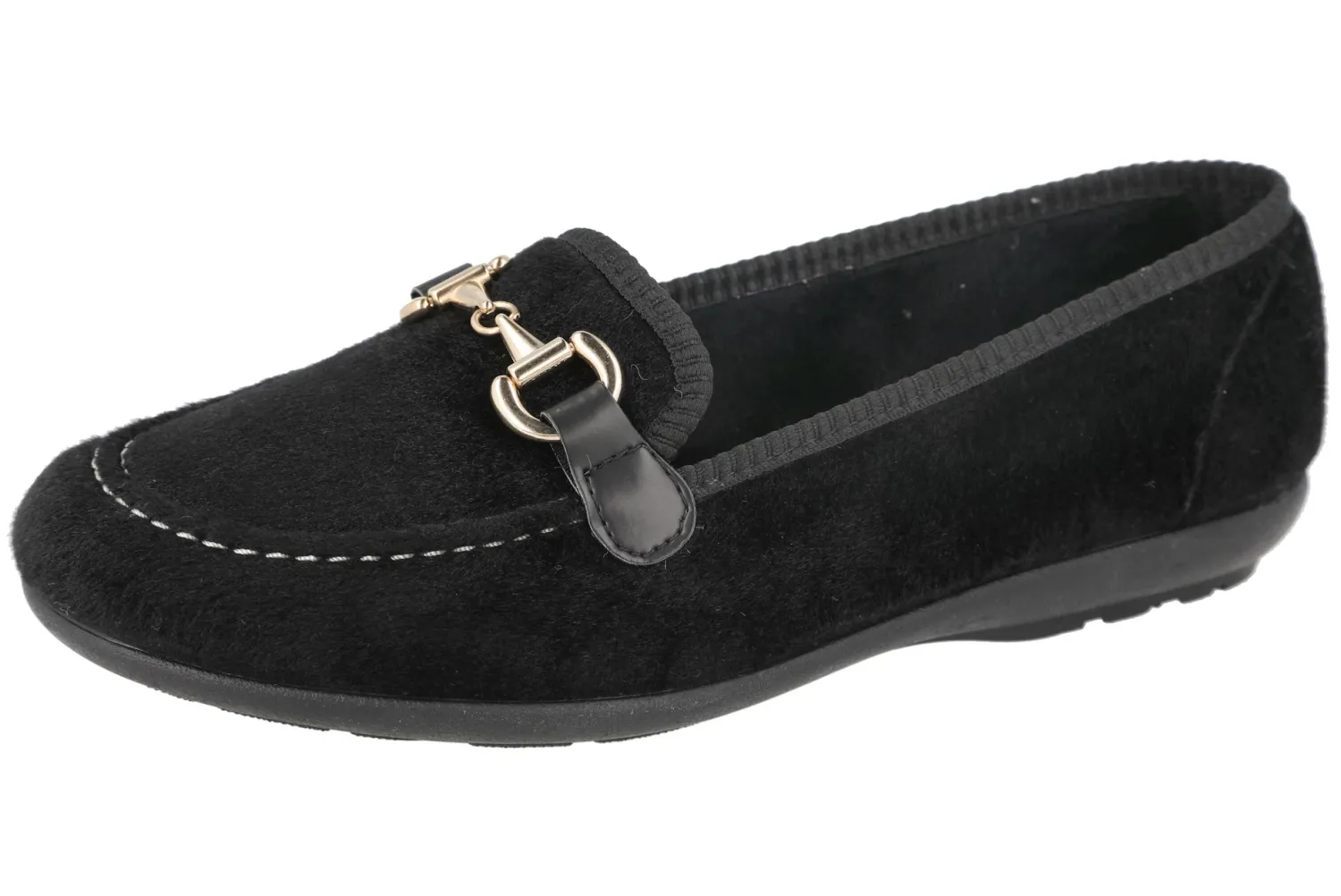 Womens Wide Fit Slip-On Slippers - Martha<DB Wider Fit Shoes Best