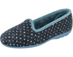 Womens Wide Fit Slip-On Slippers - Nottingham<DB Wider Fit Shoes Online