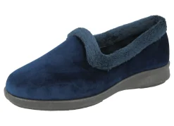 Womens Wide Fit Slip-On Slippers - Chicago<DB Wider Fit Shoes Best