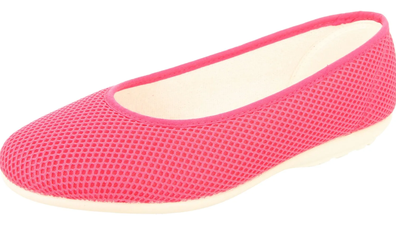 Womens Wide Fit Stretch Canvas Ballet Pumps - Melissa<DB Wider Fit Shoes Hot