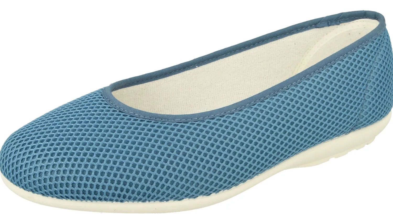 Womens Wide Fit Stretch Canvas Ballet Pumps - Melissa<DB Wider Fit Shoes Hot