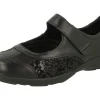 Womens Wide Fit Stretch Fabric Touch Strap Shoes - Winnipeg<DB Wider Fit Shoes Best