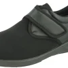 Womens Wide Fit Stretch Fabric House Shoes - Eliza<DB Wider Fit Shoes Discount