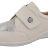 Womens Wide Fit Stretch Flat Shoe - Ember<DB Wider Fit Shoes Outlet
