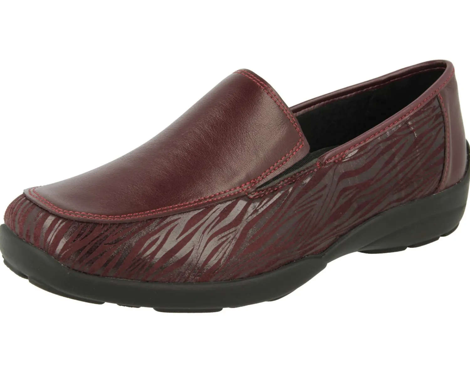 Womens Wide Fit Stretch Fabric Slip On Shoes - Carlisle<DB Wider Fit Shoes Fashion