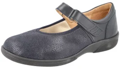 Womens Wide Fit Stretch Flat Shoe - Tansy<DB Wider Fit Shoes New