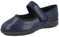 Womens Wide Fit Stretch House Shoe - Nieve<DB Wider Fit Shoes Best